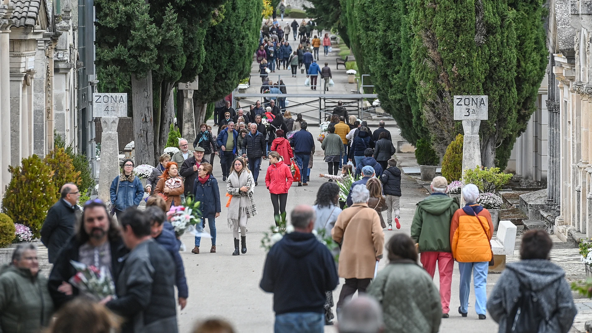 Celebración del Día de Todos los Santos en Burgos