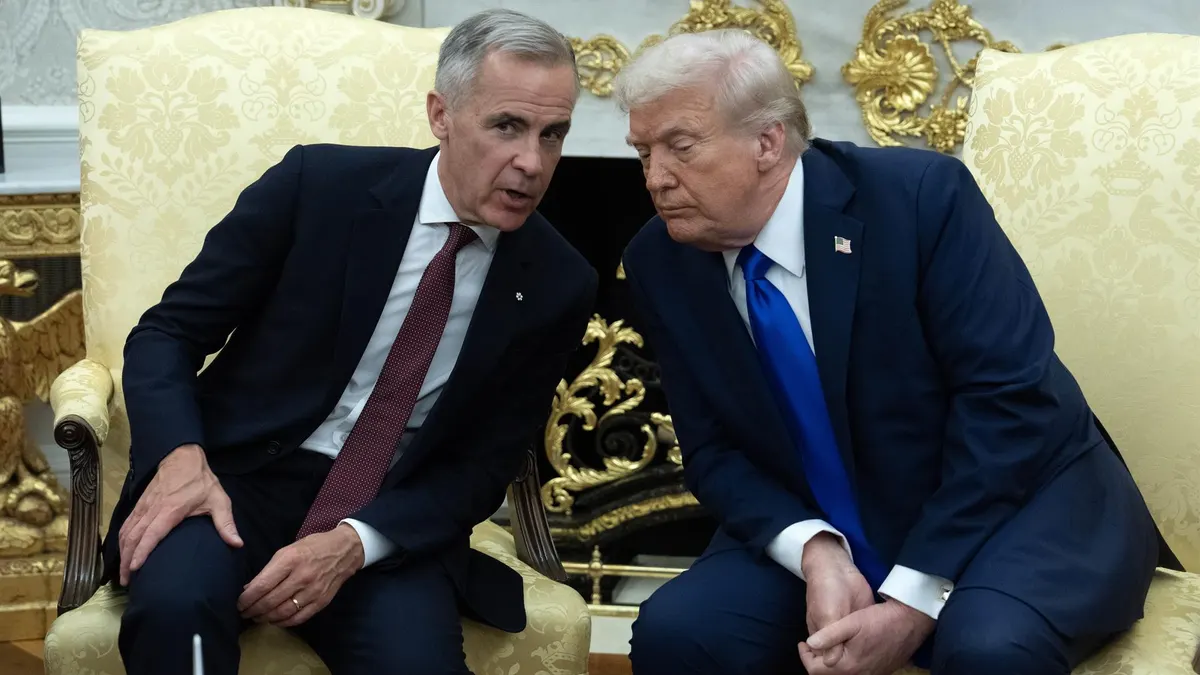 EEUU/Canadá.- El primer ministro de Canadá se disculpa ante Trump por el polémico anuncio contra los aranceles de EEUU