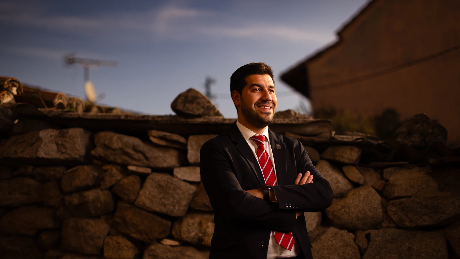 Sergio Sánchez, alcalde de Cerceda @Gonzalo Pérez Mata