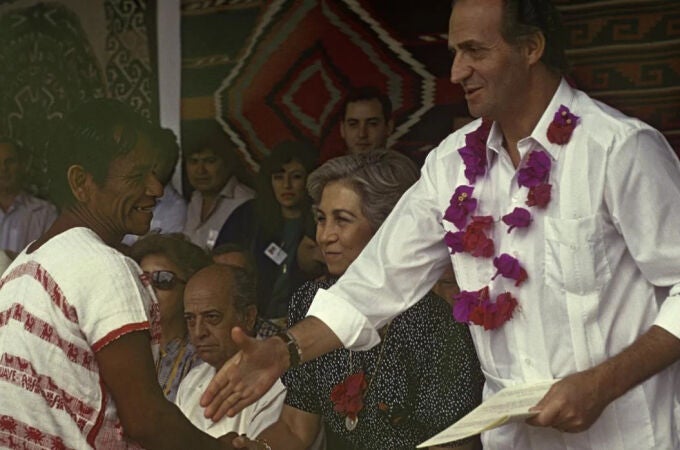Cuando Don Juan Carlos lamentó en México los abusos Cuando Don Juan Carlos lamentó en México los abusos