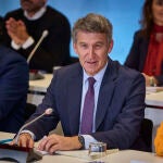 Alberto Nuñez Feijóo preside el Comite Ejecutivo Nacional del PP. El líder de la oposición preside el Comité N