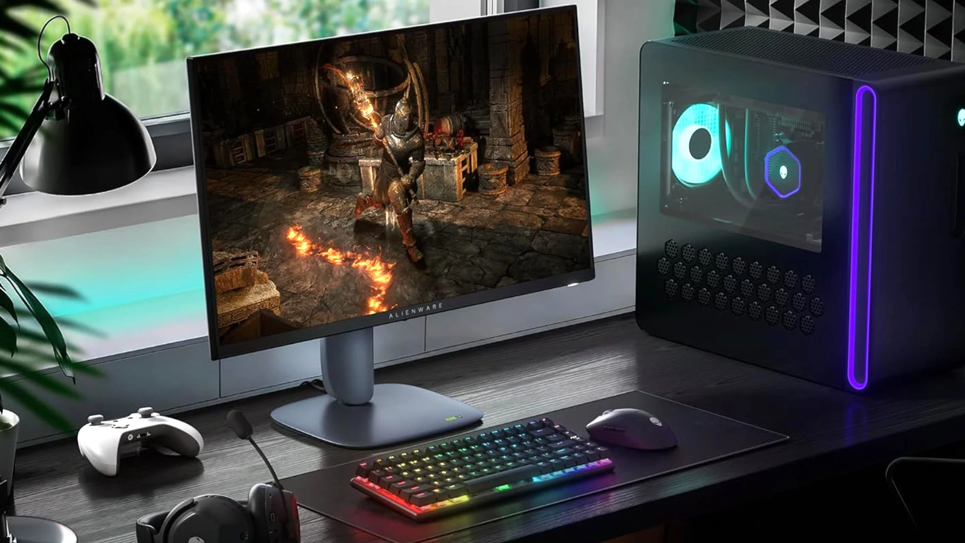 El Alienware AW2725DMA es perfecto para jugar y trabajar