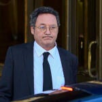 El fiscal general del Estado, &Aacute;lvaro Garc&iacute;a Ortiz, a su salida del Tribunal Supremo este lunes en el inicio de
