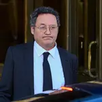 El fiscal general del Estado, Álvaro García Ortiz, a su salida del Tribunal Supremo este lunes en el inicio de
