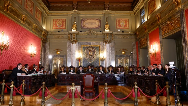 Primera jornada del juicio contra el fiscal general del Estado