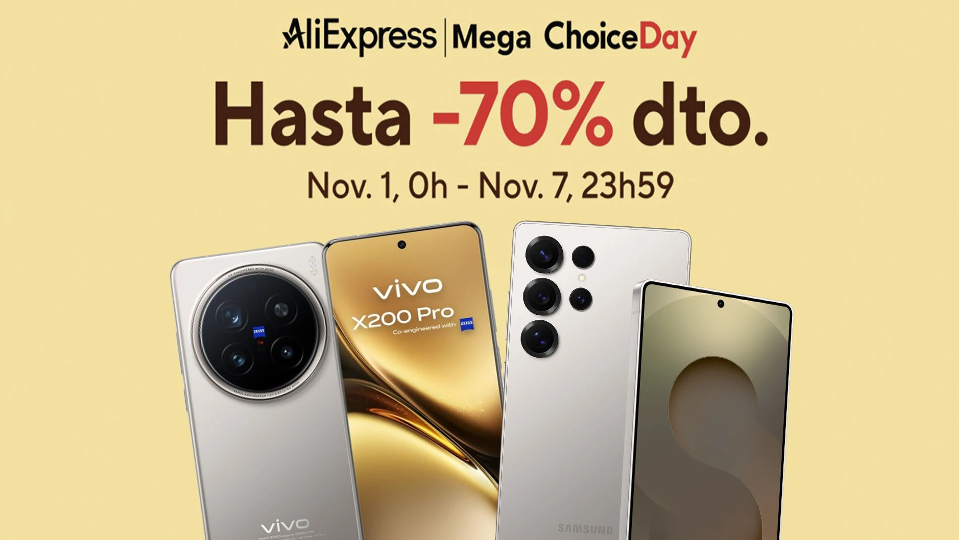 El Mega Choice Day de AliExpress es una gran oportunidad para comprar más barato antes del Black Friday