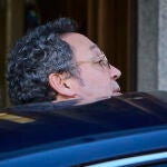 El fiscal general del Estado, Álvaro García Ortiz, a su salida del Tribunal Supremo, ayer