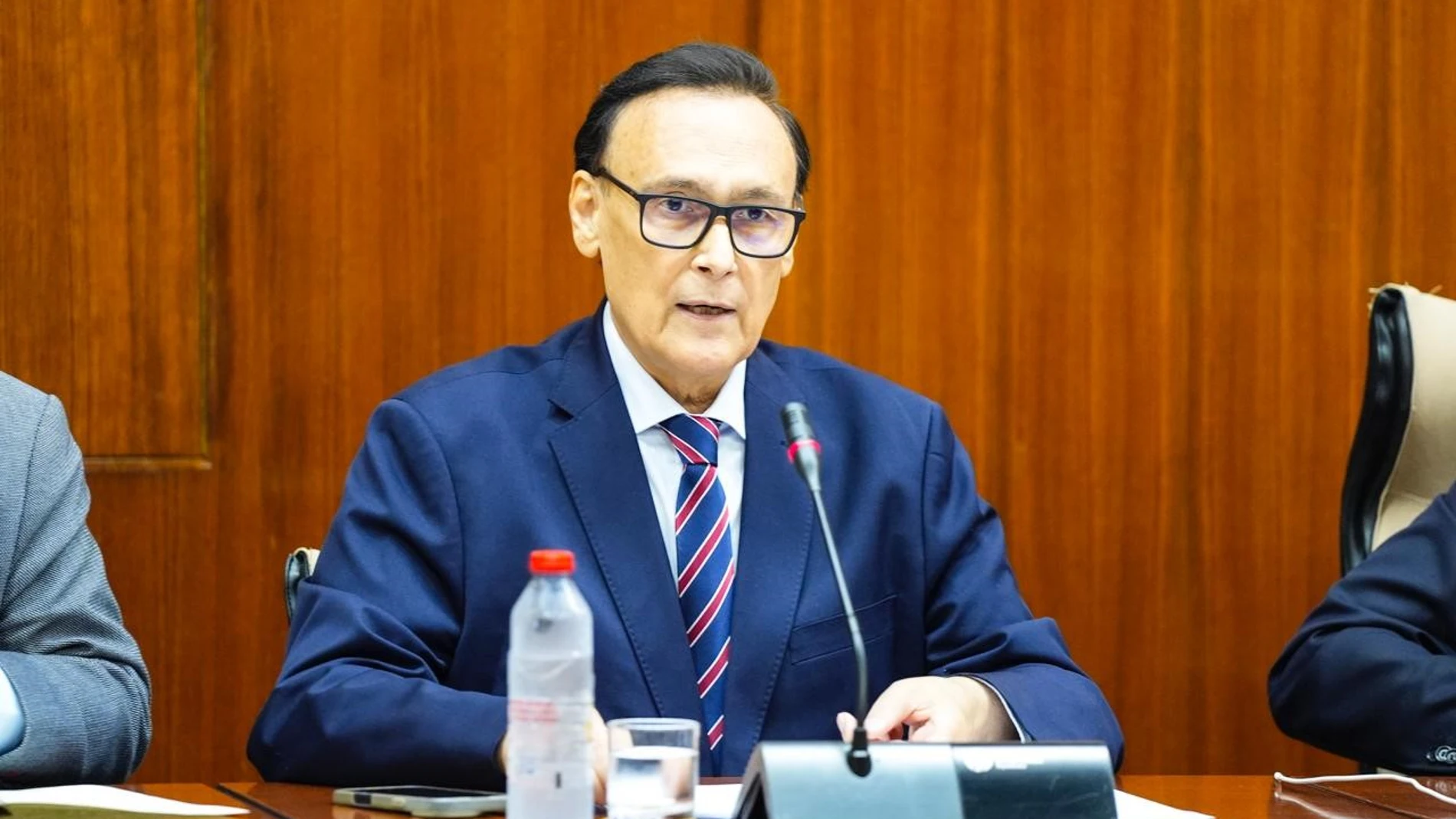 El consejero de Universidad, José Carlos Gómez Villamandos