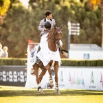 Pedro Veniss fue descalificado en los Juegos de París por una traza mínima de sangre en su caballo