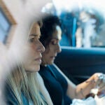 La periodista Maribel Vilaplana sale del juzgado de Catarroja tras testificar por el 29-O