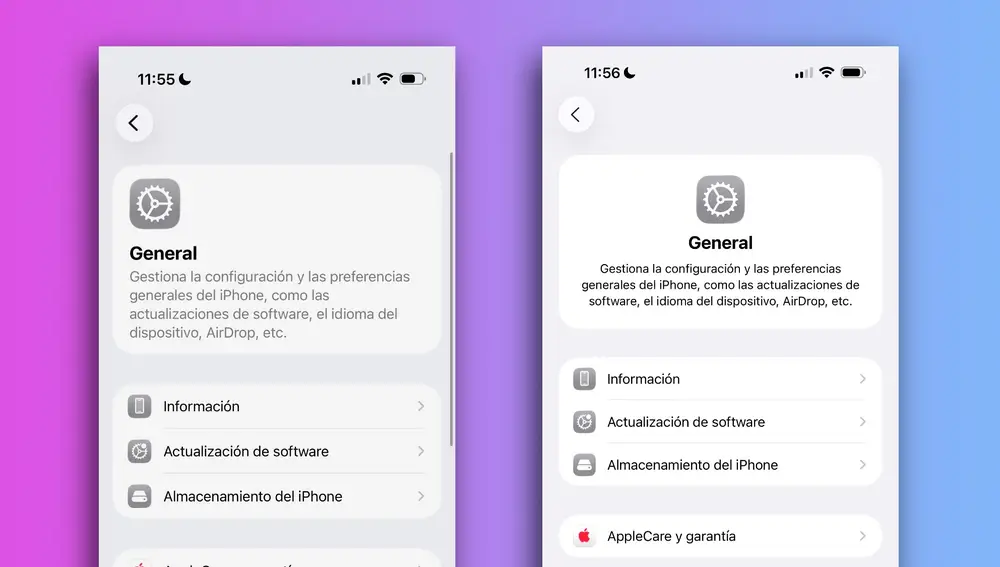 iOS 26.1 vs iOS 26.0.1
