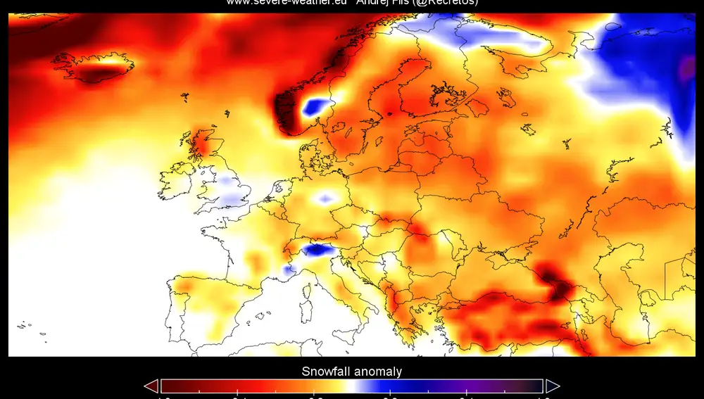 Pronóstico de nevadas este invierno 2025-2026