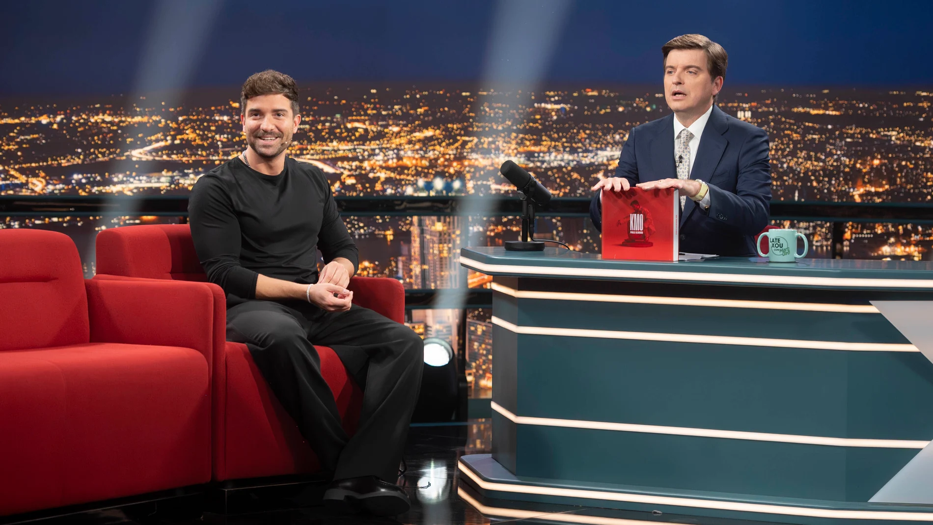 Pablo Alborán es uno de los invitados de esta semana en 'Late Xou'