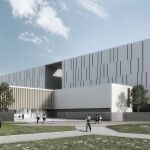 Imagen de la futura cárcel de régimen abierto de la Zona Franca de Barcelona.