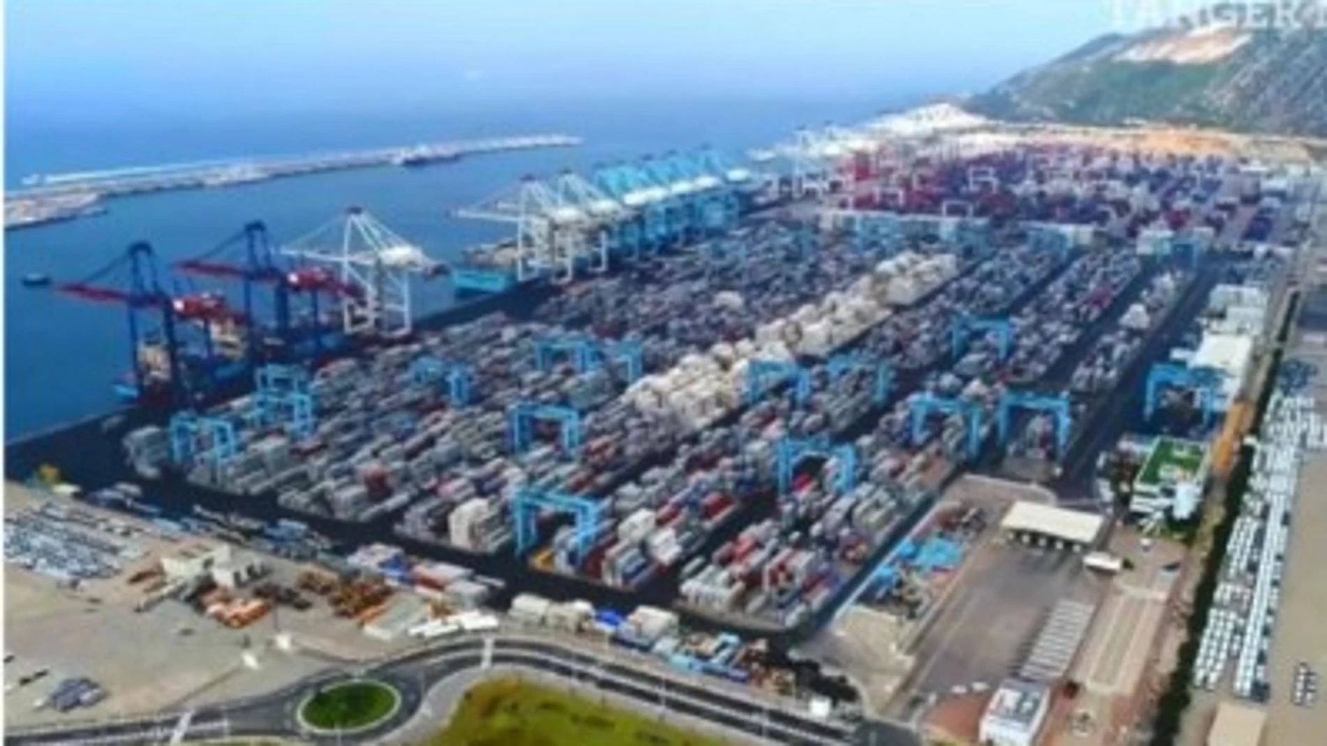 Los coches fabrcados en Marruecos son exportados en su mayoria por Tánger-Med