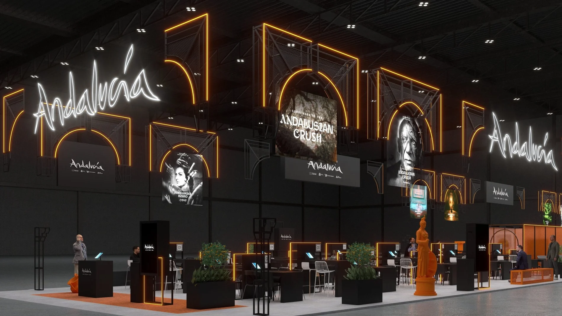 Expositor de Andalucía en la Wolrd Travel Market (WTM) de Londres.