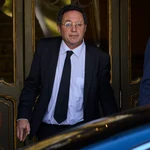 El fiscal general del Estado, Álvaro García Ortiz, a su salida del Tribunal Supremo este lunes en el inicio de