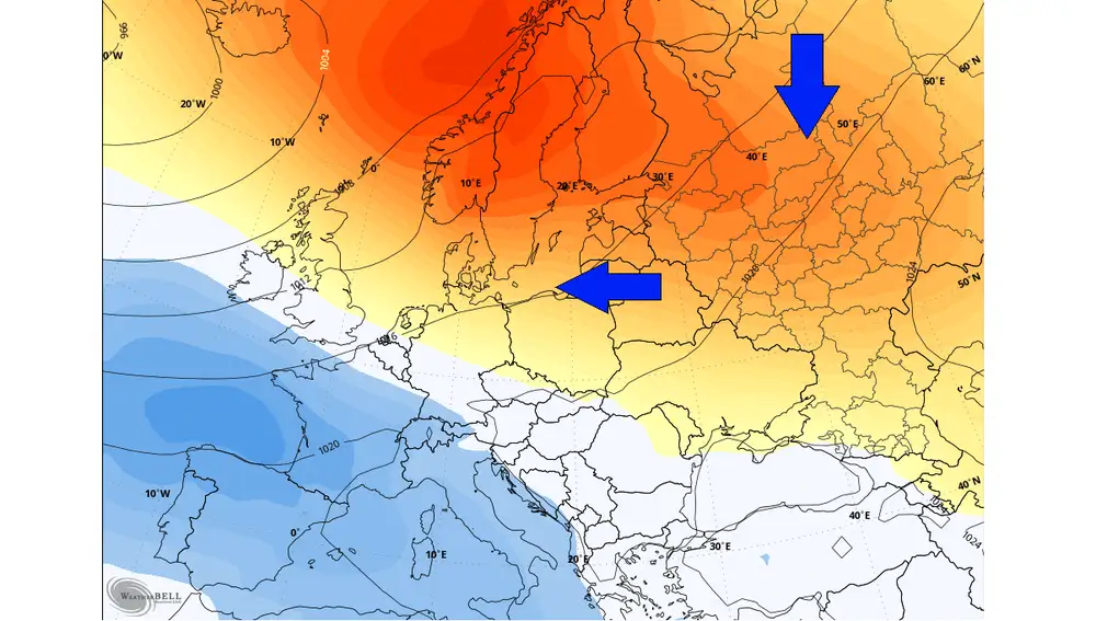 Predicción del tiempo enero 2026