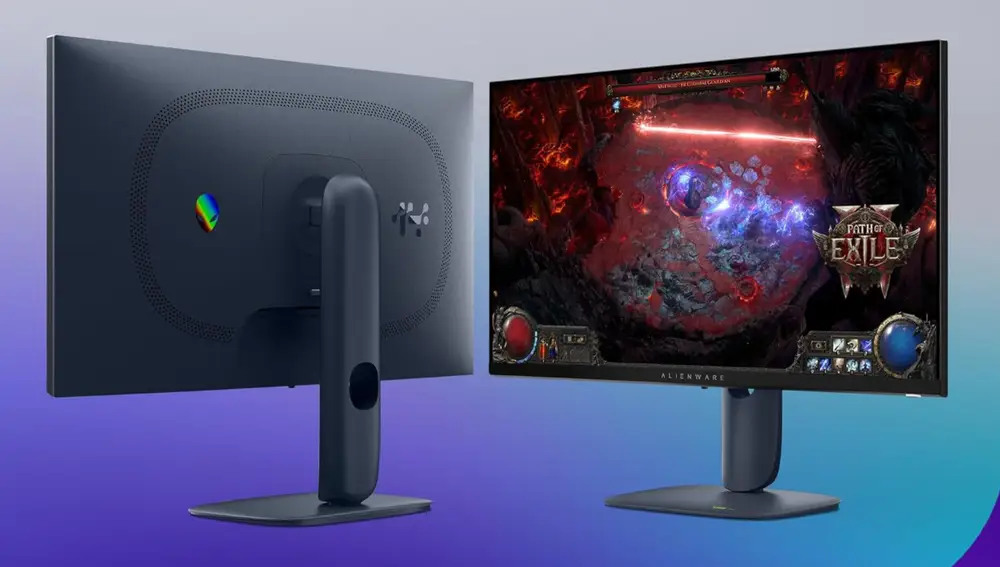 El soporte de este monitor permite ajustar la altura, la inclinación, la rotación y el giro