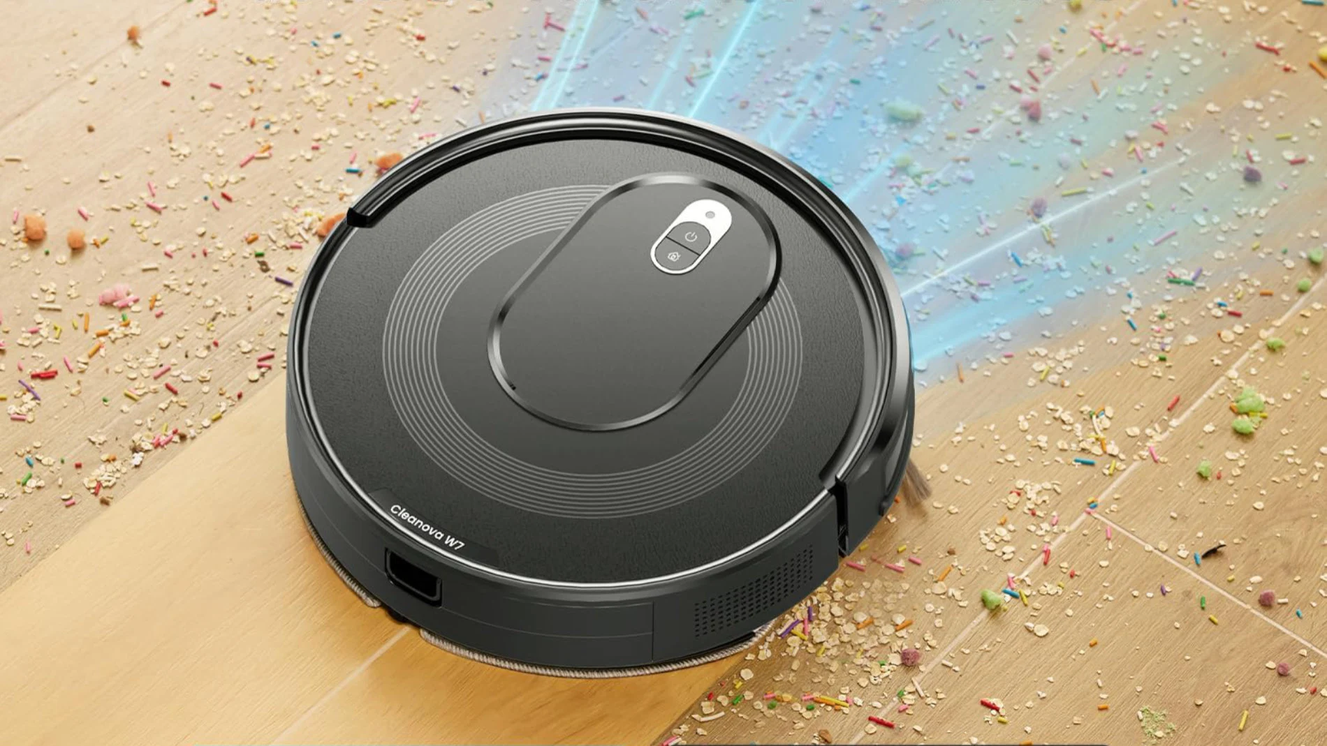 El Vexilar W7 tiene cinco modos de limpieza