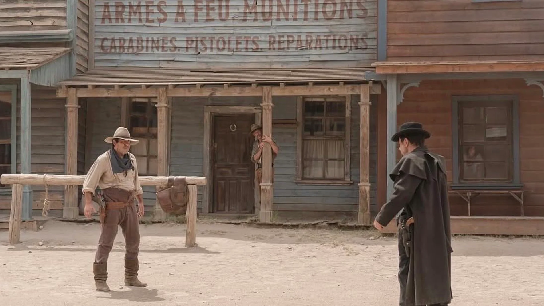 Amador Rivas y Antonio Recio, protagonizando un duelo en el capítulo 200 de 'La que se avecina'