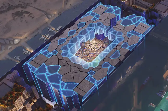 Un estadio como nunca antes se ha visto: estará en la cima de un rascacielos, a 350 metros de altura Un estadio como nunca antes se ha visto: estará en la cima de un rascacielos, a 350 metros de altura