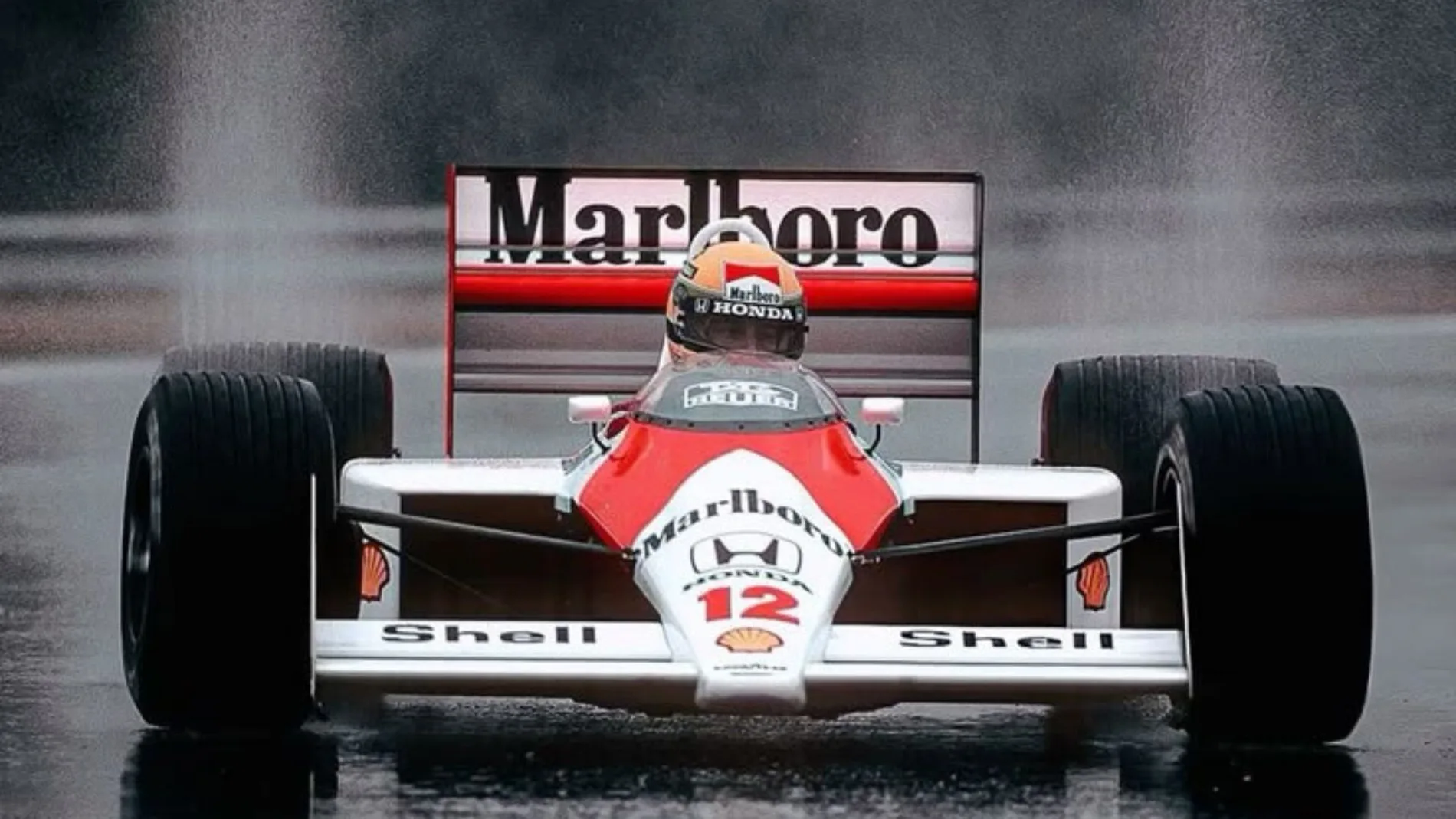 Mclaren MP4/6 con el que Ayrton Senna ganó el GP de Brasil en 1991