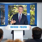Núñez Feijóo, este lunes en el Comité Ejecutivo Nacional del PP