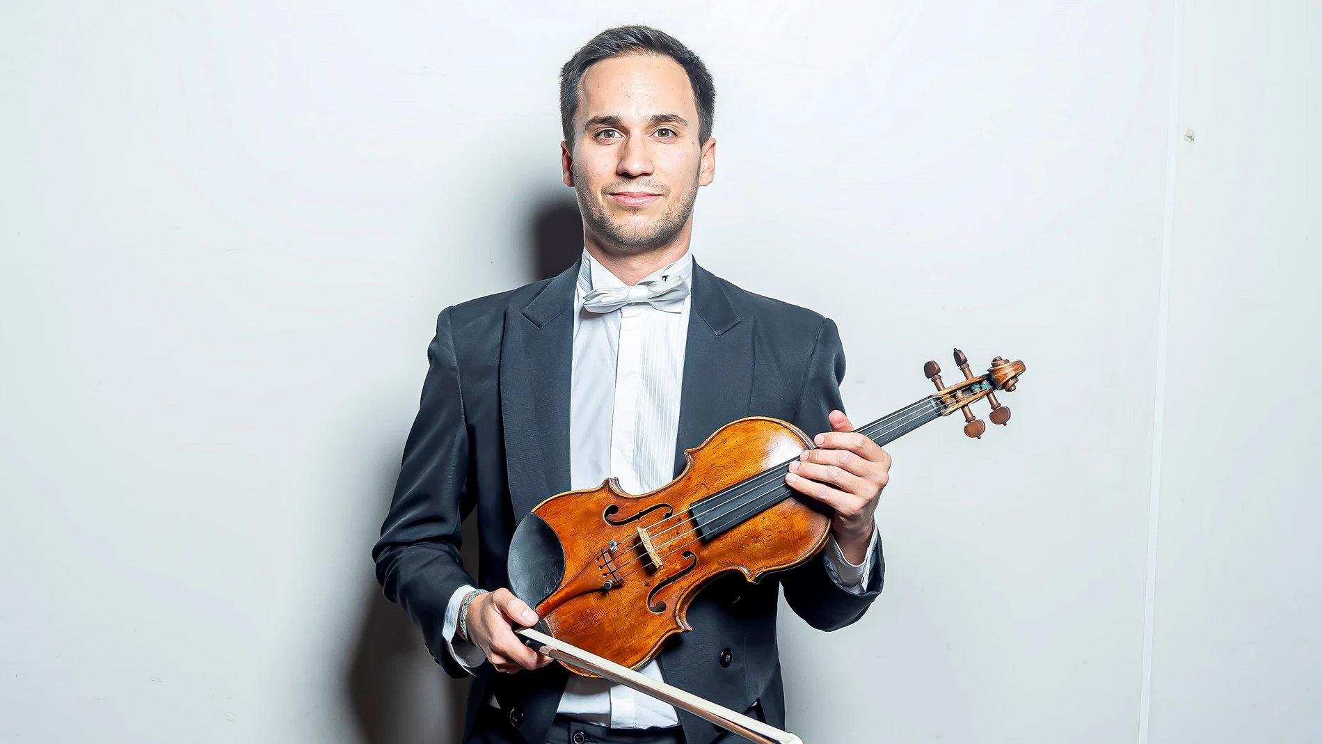 El violinista Luis María Suárez