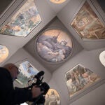 El Museo Nacional del Prado presenta la instalaci&oacute;n permanente de los siete fragmentos de pintura mural realizados por Annibale Carracci y Francesco Albani