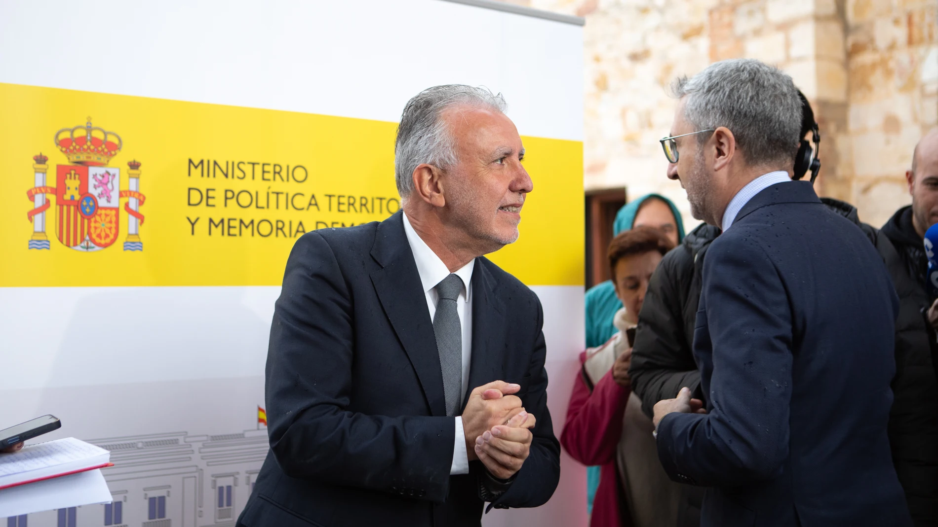 El ministro de Política Territorial y Memoria Democrática, Ángel Víctor Torres, preside la reunión de la Comisión Interministerial de Coordinación de la Administración Periférica del Estado (CICAPE), en la Fundación Rei Afonso Henriques, a 5 de noviembre de 2025, en Zamora, Castilla y León (España). 05 NOVIEMBRE 2025 Paloma V. Escarpa / Europa Press 05/11/2025