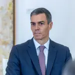 Sánchez recibe al Sultán de Omán en Moncloa