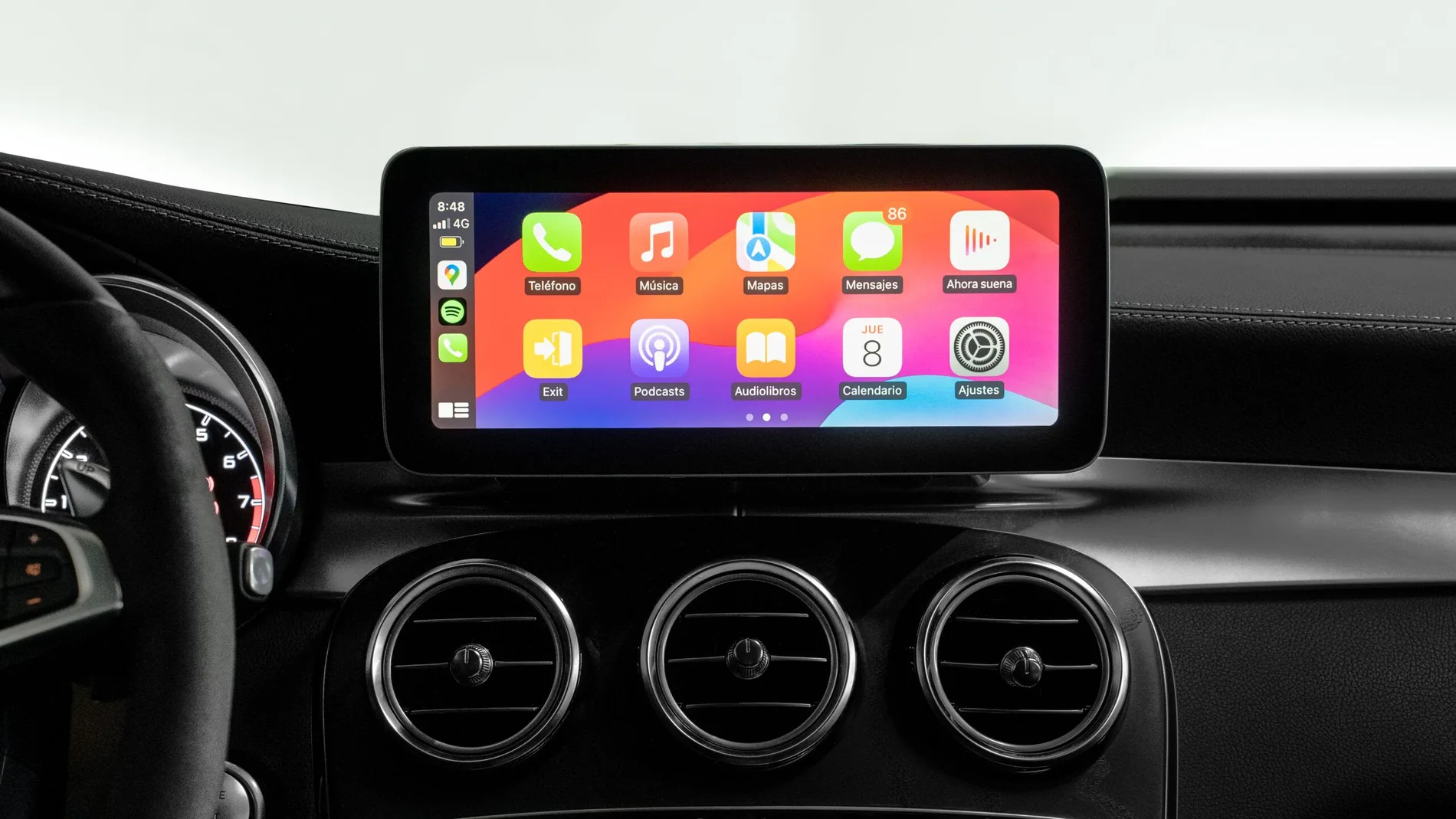 Reproductor CarPlay y Android Auto