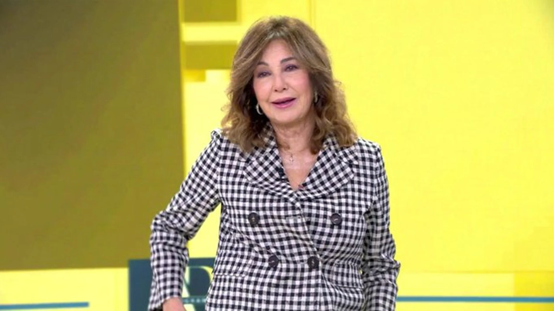 Ana Rosa Quintana durante la emisión de su programa esta mañana