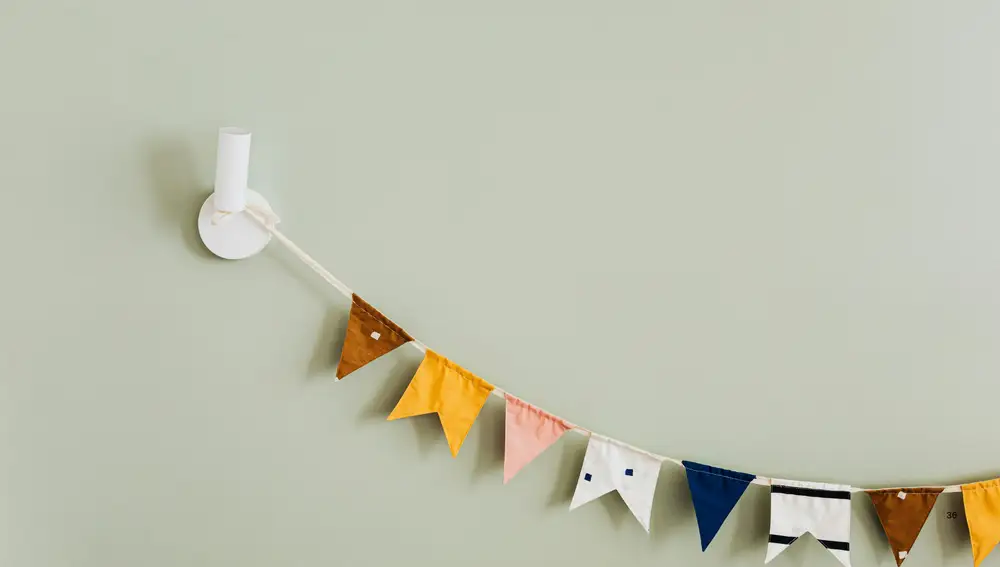 Banderines de colores para decorar