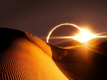 Fase de un eclipse solar, algunas son más dañinas que otras para la salud ocular Fase de un eclipse solar, algunas son más dañinas que otras para la salud ocular