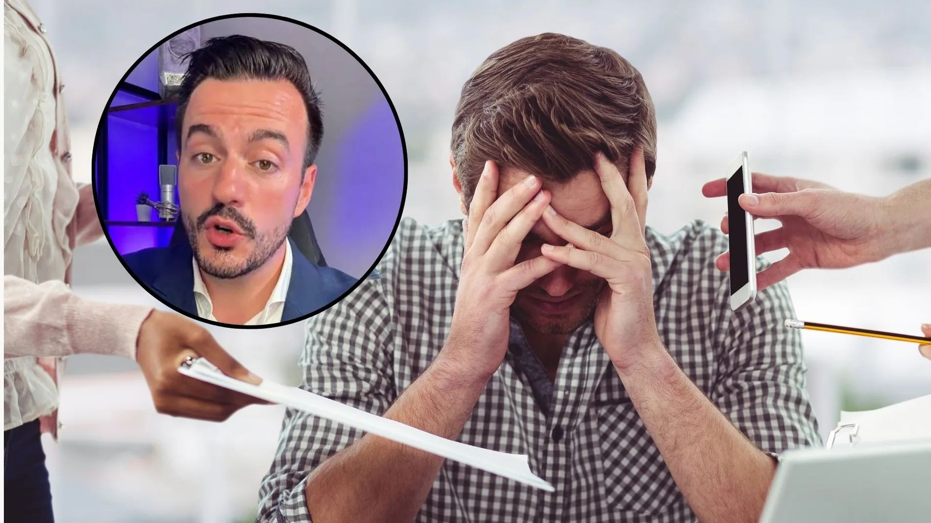 Ignacio de la Calzada, abogado laboralista: "Estos son tres síntomas claros de que estas sufriendo acoso laboral en tu trabajo"