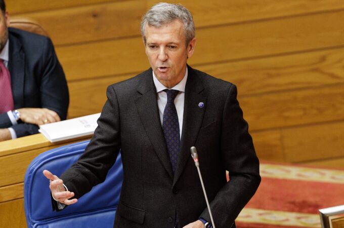 Rueda, hoy, en el Parlamento de Galicia