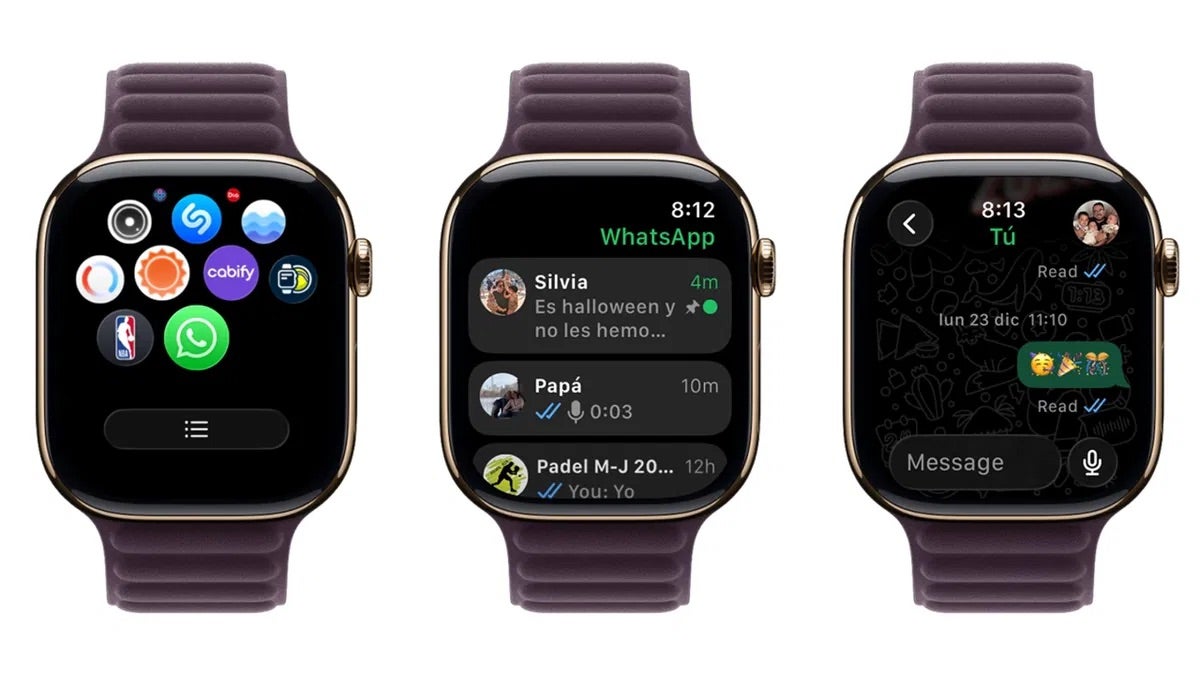 WhatsApp para el Apple Watch