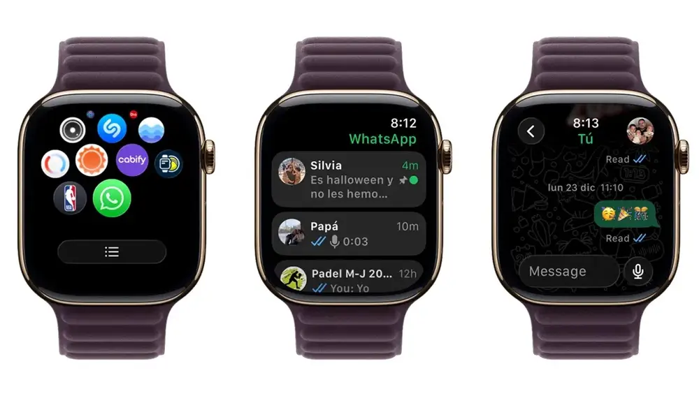 WhatsApp para el Apple Watch
