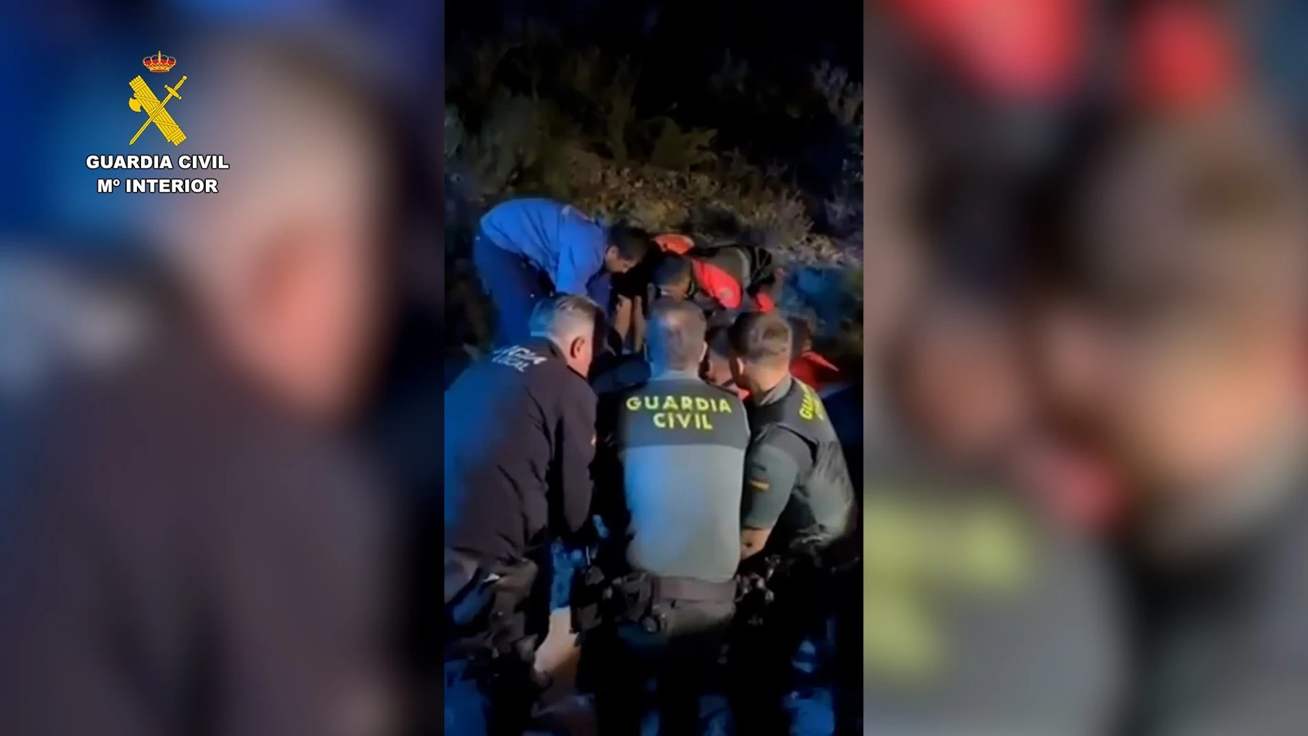 Rescate de un desaparecido herido en Pulpí (Almería)REMITIDA / HANDOUT por Guardia CivilFotografía remitida a medios de comunicación exclusivamente para ilustrar la noticia a la que hace referencia la imagen, y citando la procedencia de la imagen en la firma05/11/2025