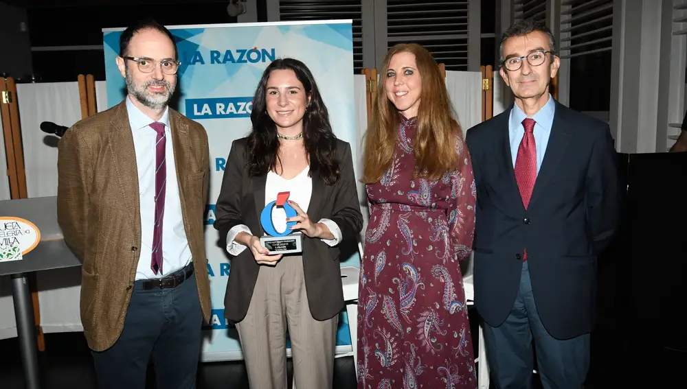José Lugo, Elena Lozano, Flor Gómez y Manuel Barrios Casares