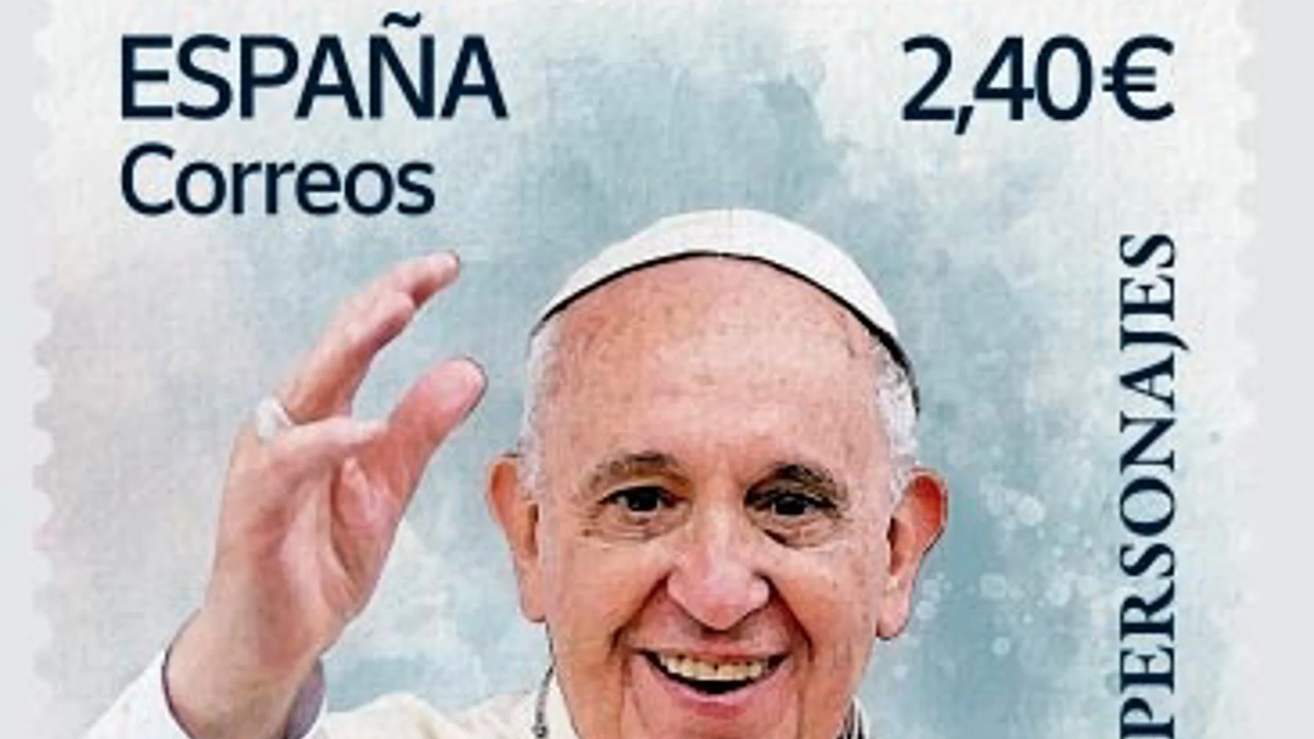 Correos dedica un sello al Papa Francisco con una tirada de 90.000 unidades