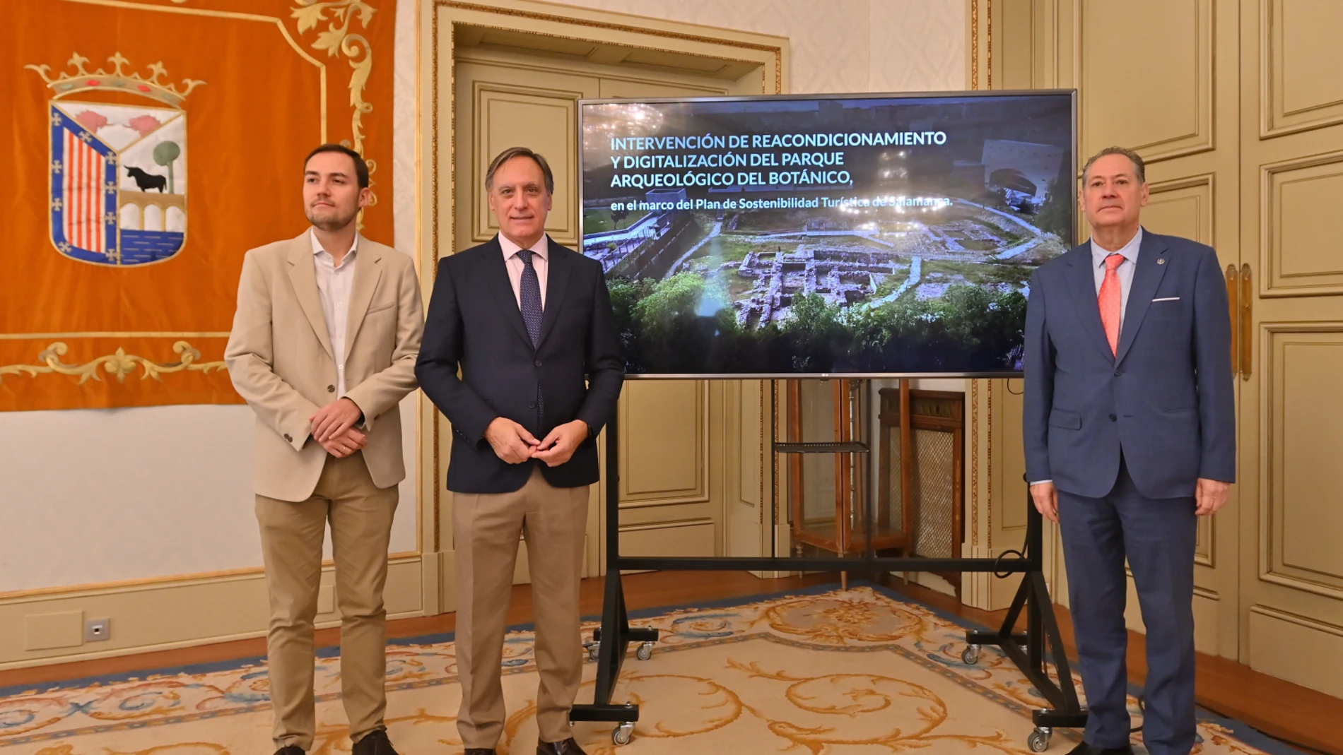 El alcalde de Salamanca, Carlos García Carbayo, presenta el proyecto