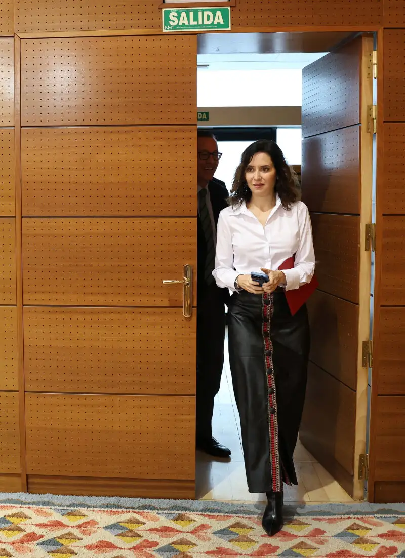 El juicio al fiscal general protagoniza el pleno de la Asamblea de Madrid