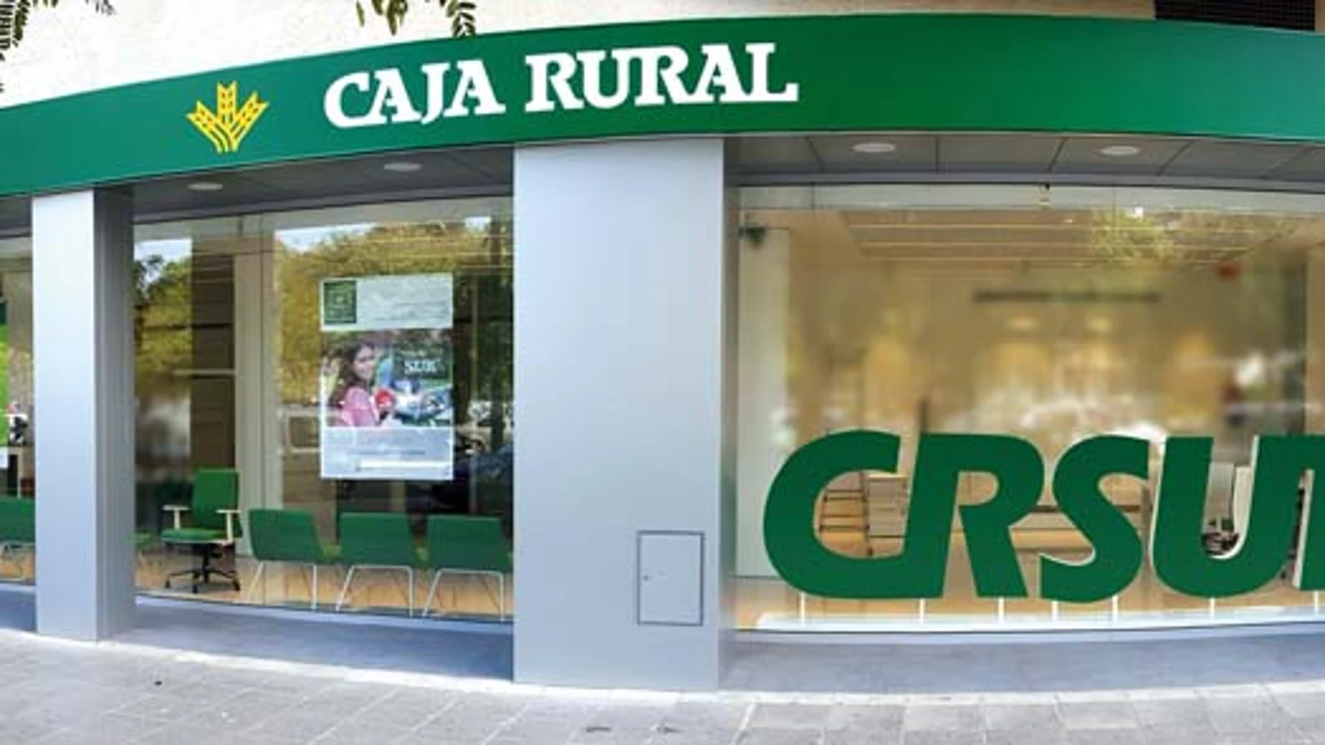 Una oficina de Caja Rural del Sur