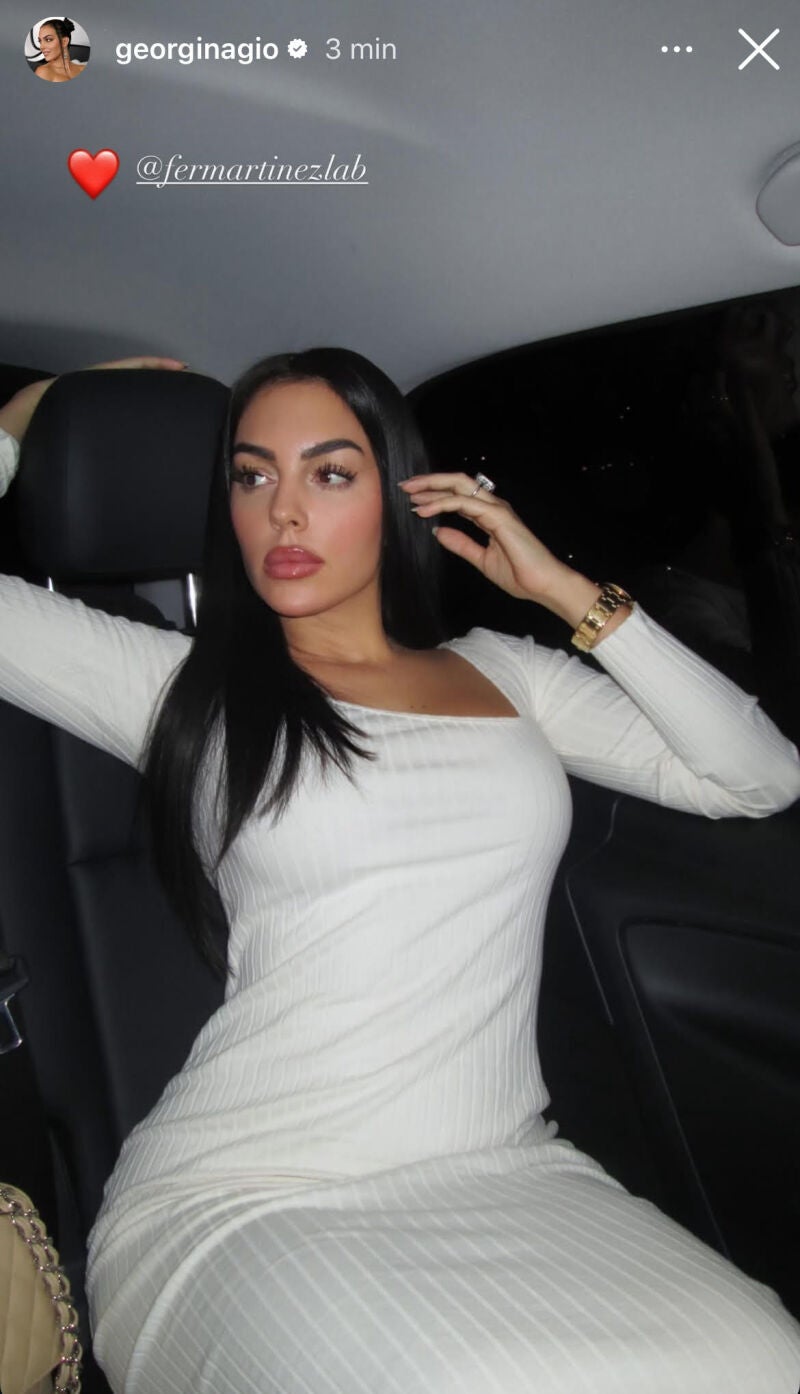 El look de Georgina.