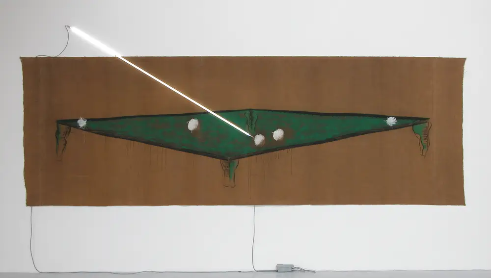 El Billar de Mario Merz expuesta en Artissima