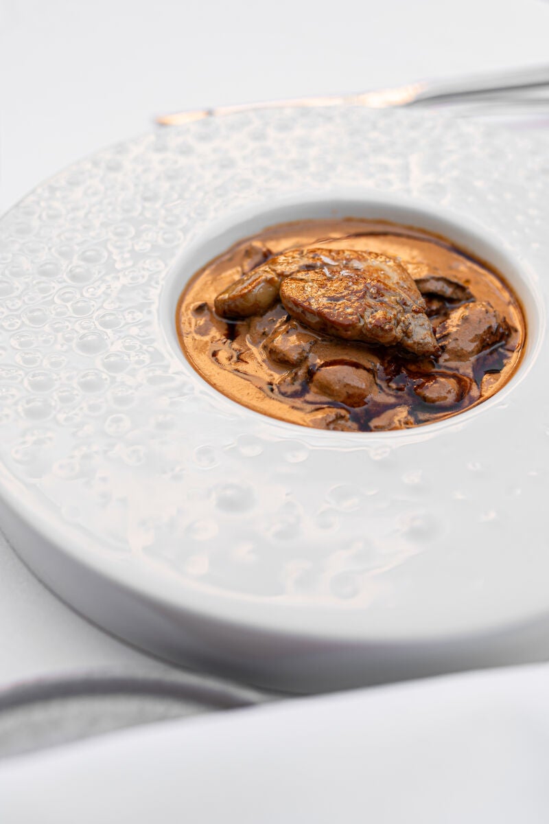 Detalle gastronómico del restaurante Dos Cucharas