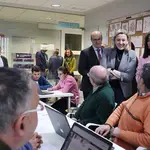 La vicepresidenta de la Junta de Castilla y León y consejera de Familia e Igualdad de Oportunidades, Isabel Blanco, visita el Centro de Día de Benavente de Fundación Intras.